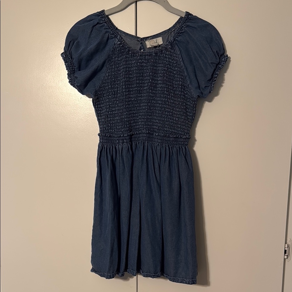 Adorable Denim Kids Casual Dress by Peek
